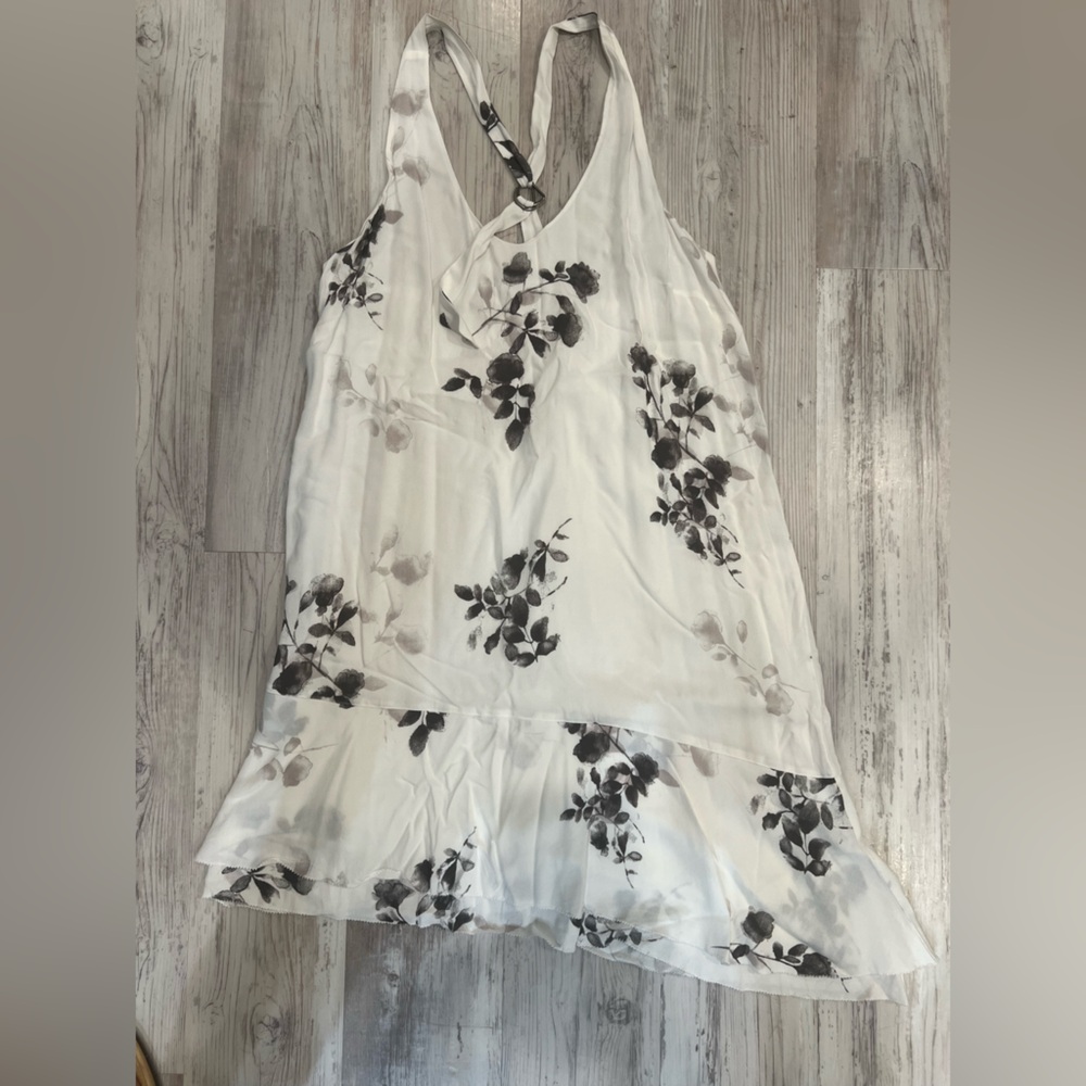 Floral Asymmetrical Dress